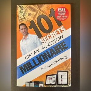 101 Secrets of an Auction Millionaire Book - DVD missing.